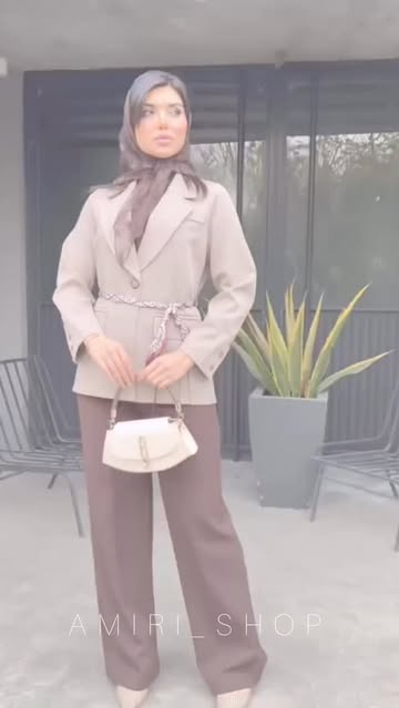 کت تک با کمربند